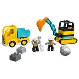 LEGO DUPLO LEGO DUPLO 10931 Excavatrice de camions avec des chenilles