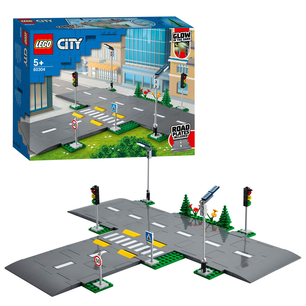 Lego lego city town 60304 wegplaten