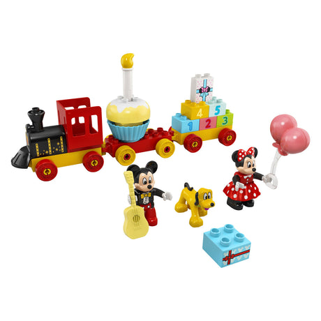 Lego Duplo Disney Mickey Minnie Geburtstagszug, baubares Spielzeug für Kleinkinder 10941