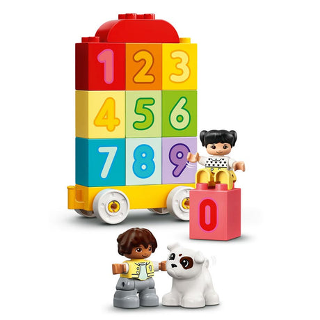 Lego Duplo – Zahlenzug – Zählen lernen, Konstruktionsspielzeug (10954)