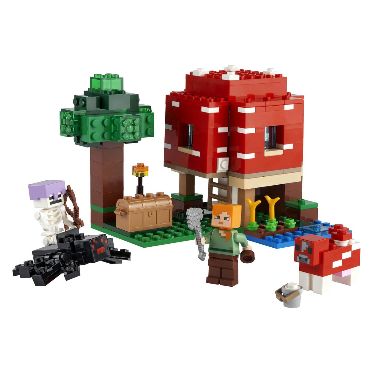 Lego Lego Minecraft 21179 The Mushroom House