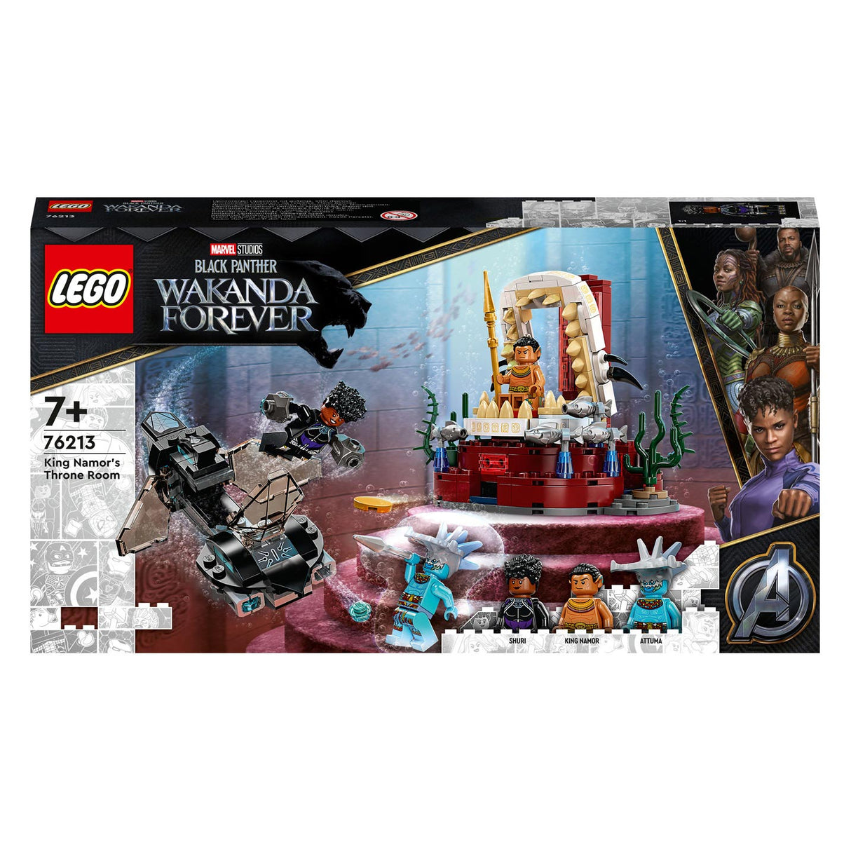 LEGO LEGO Super Heroes 76213 King Namor’s Throne Hall