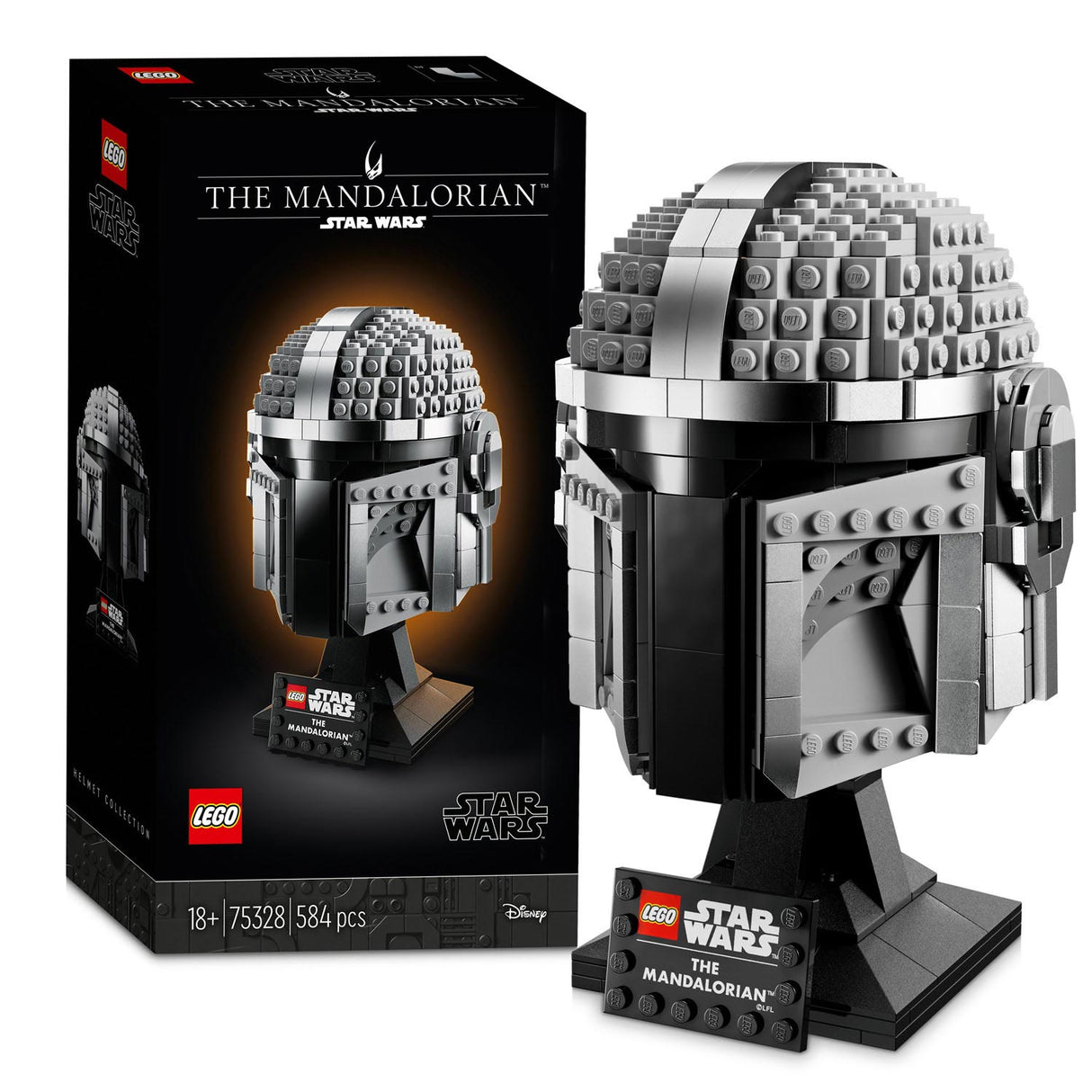 LEGO LEGO STAR WARS 75328 The Mandalorian Helm