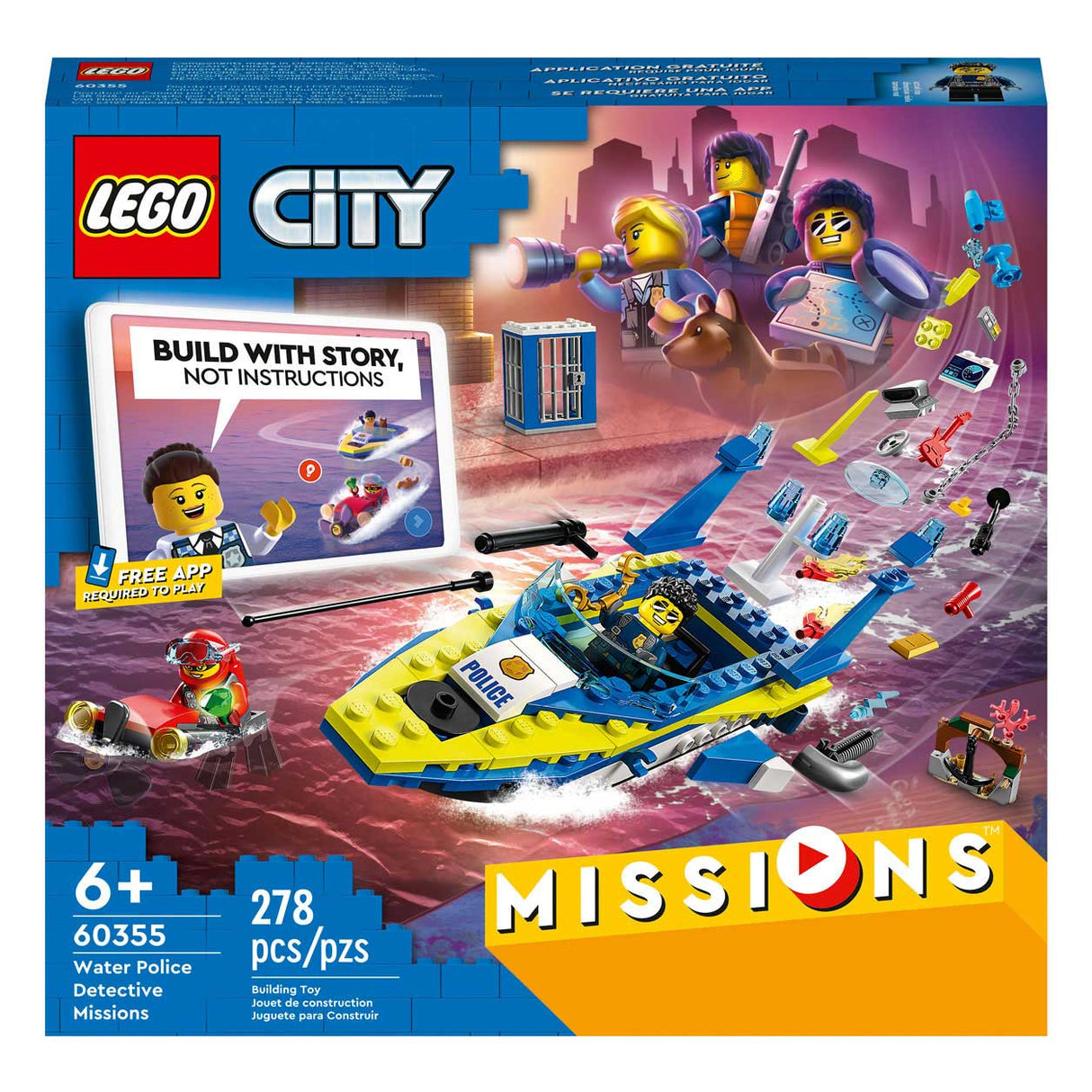 LEGO LEGO CITY 60355 Vannpolitiets detektivoppdrag