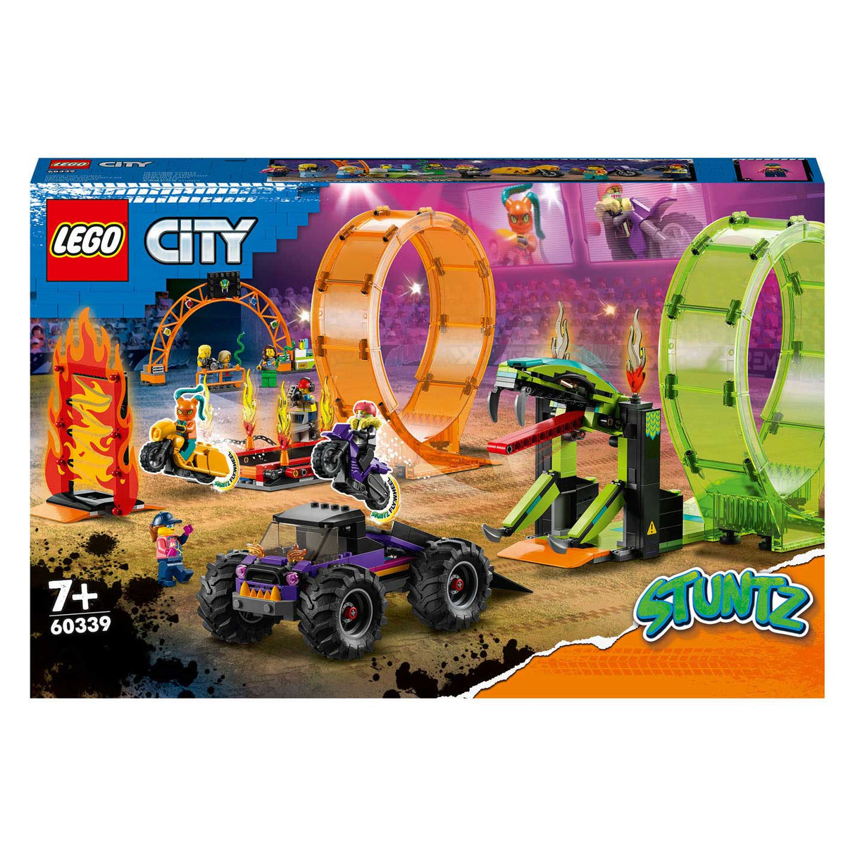 Lego Lego City 60339 Dobbelt utseende Stunt Arena