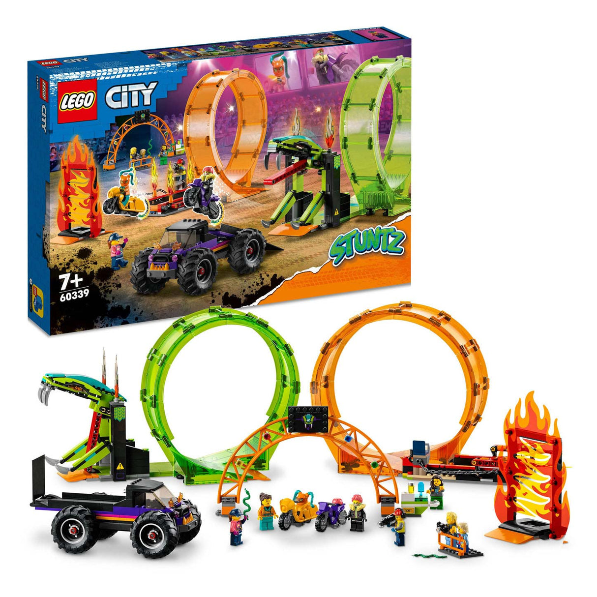 Lego Lego City 60339 Dobbelt utseende Stunt Arena