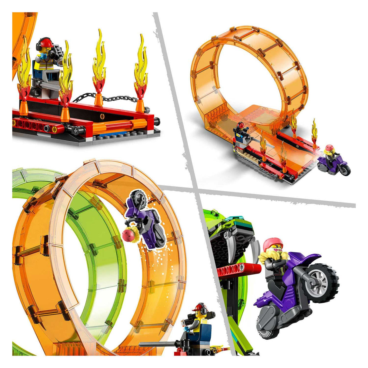 Lego City 60339 Doppelschleife Stunt Arena