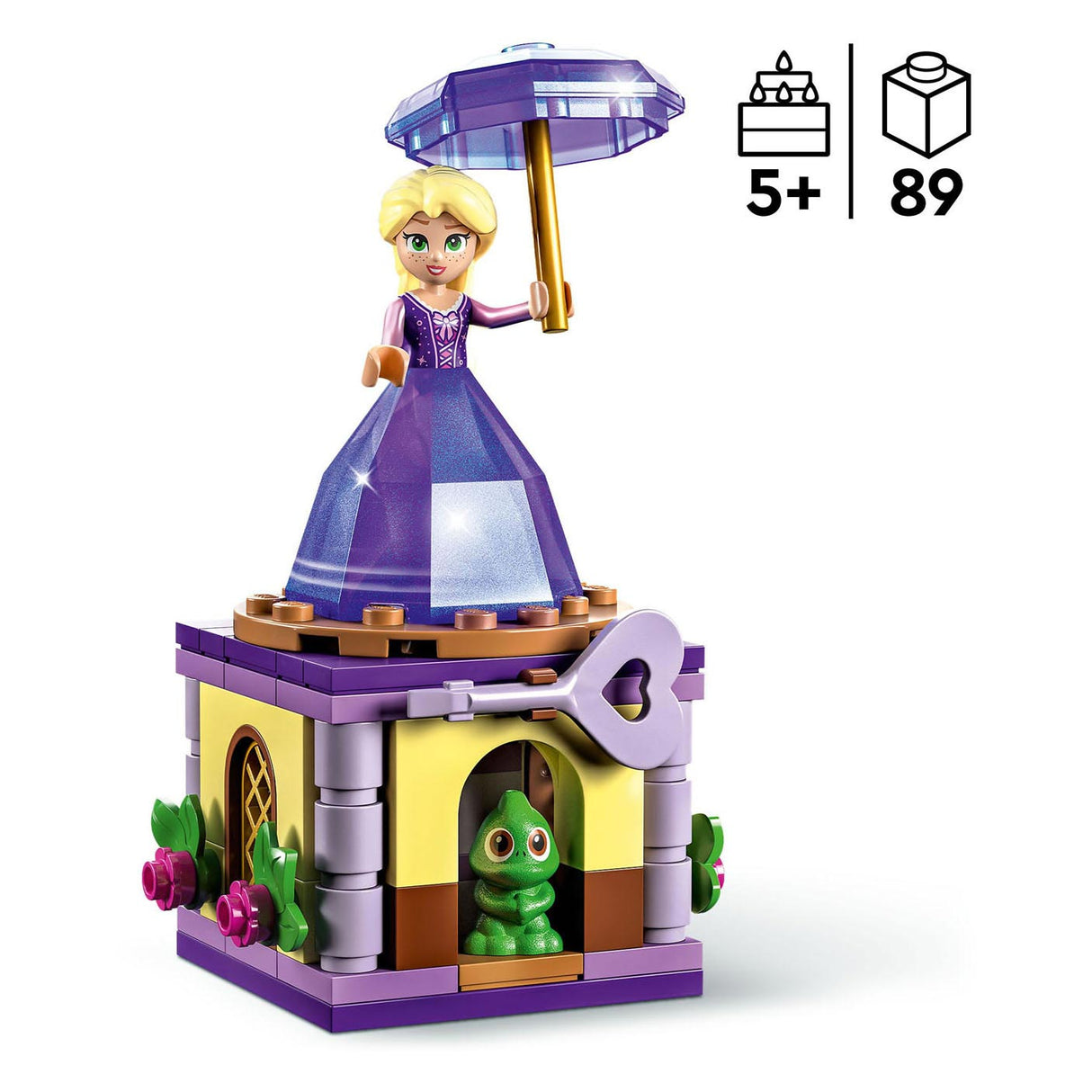 Lego lego 43214 draaiende rapunzel