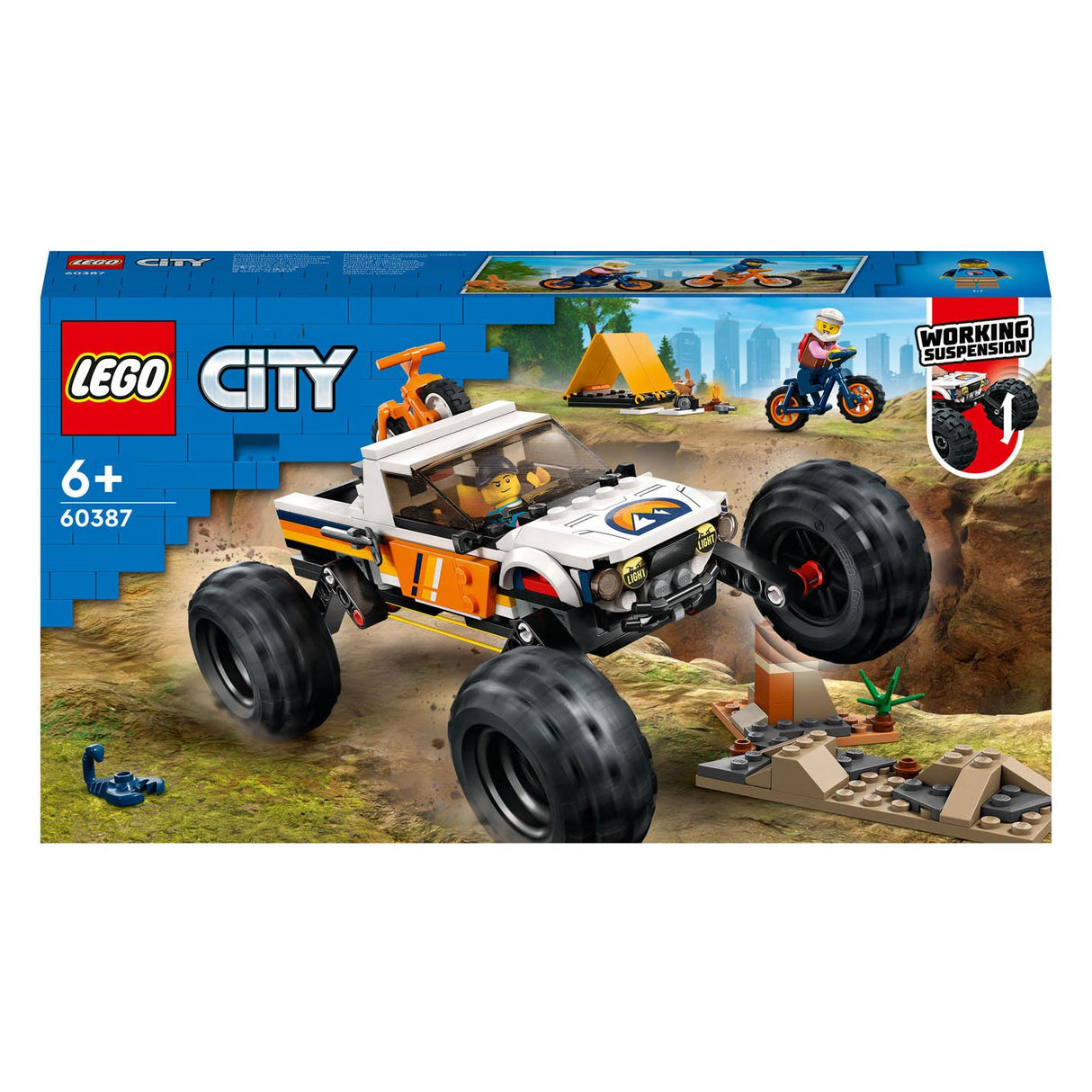 LEGO LEGO CITY 60387 4X4 SUBLOCTION EVENTURES