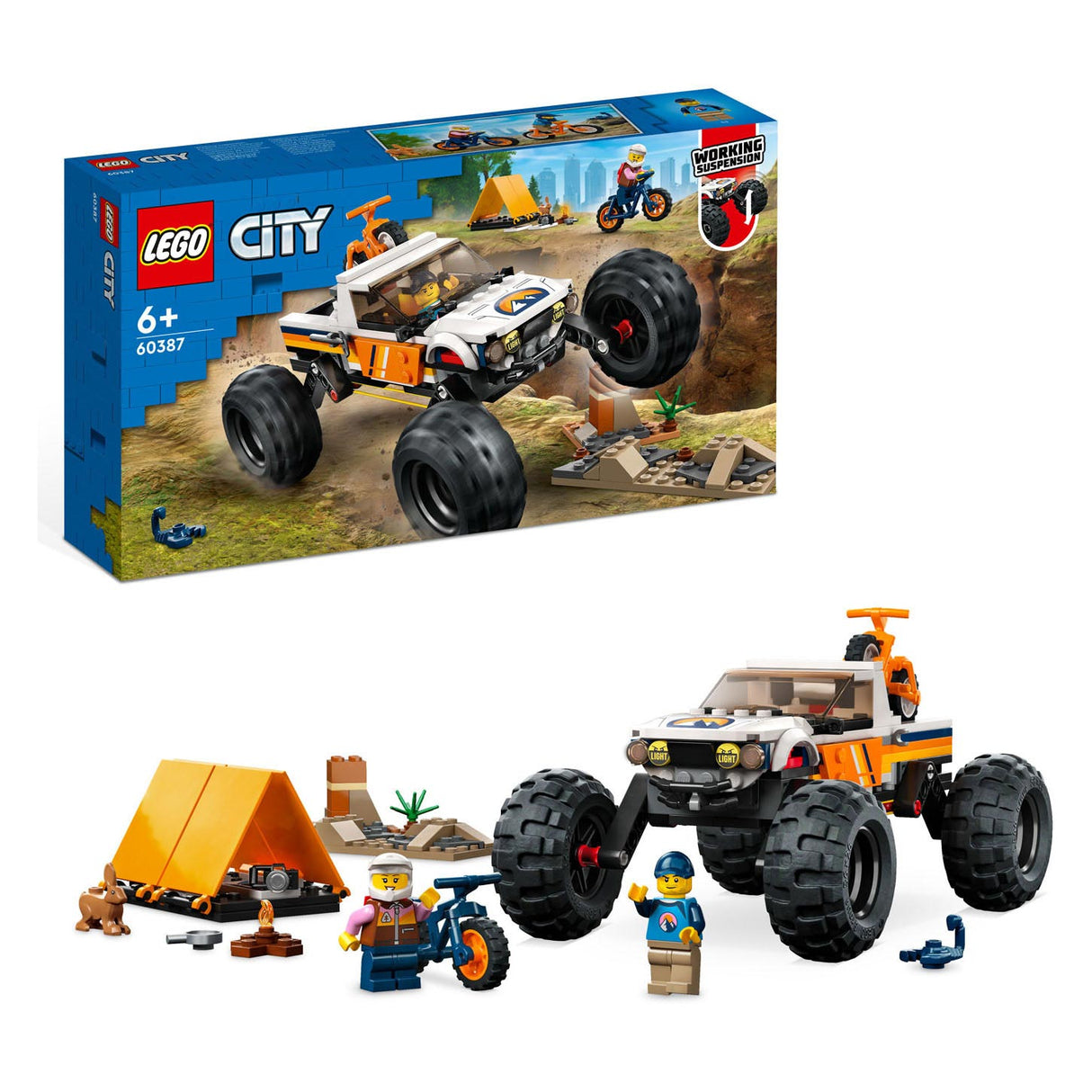 LEGO LEGO CITY 60387 4X4 SUBLOCTION EVENTURES