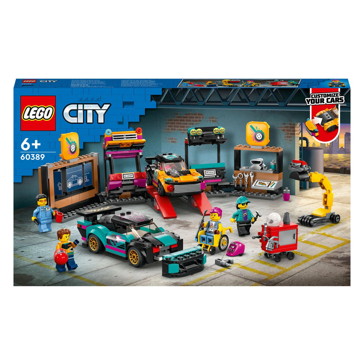 Lego Lego City 60389 Garasje for justerbare biler