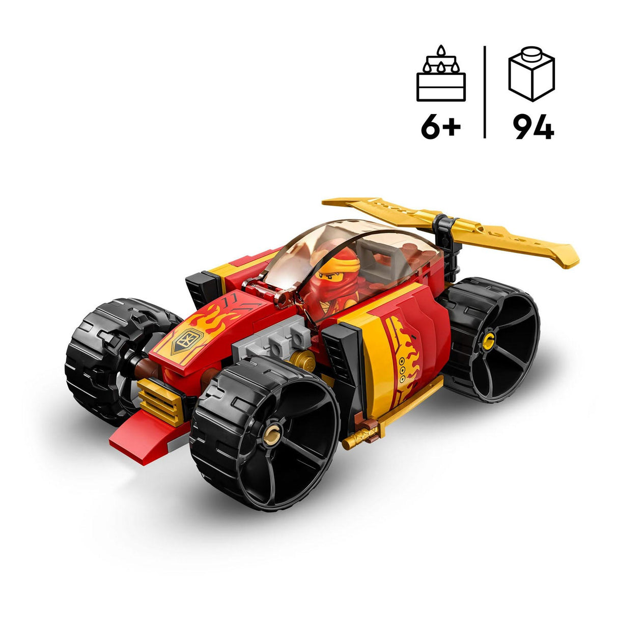 Lego lego ninjago 71780 kai's ninja racewagen evo