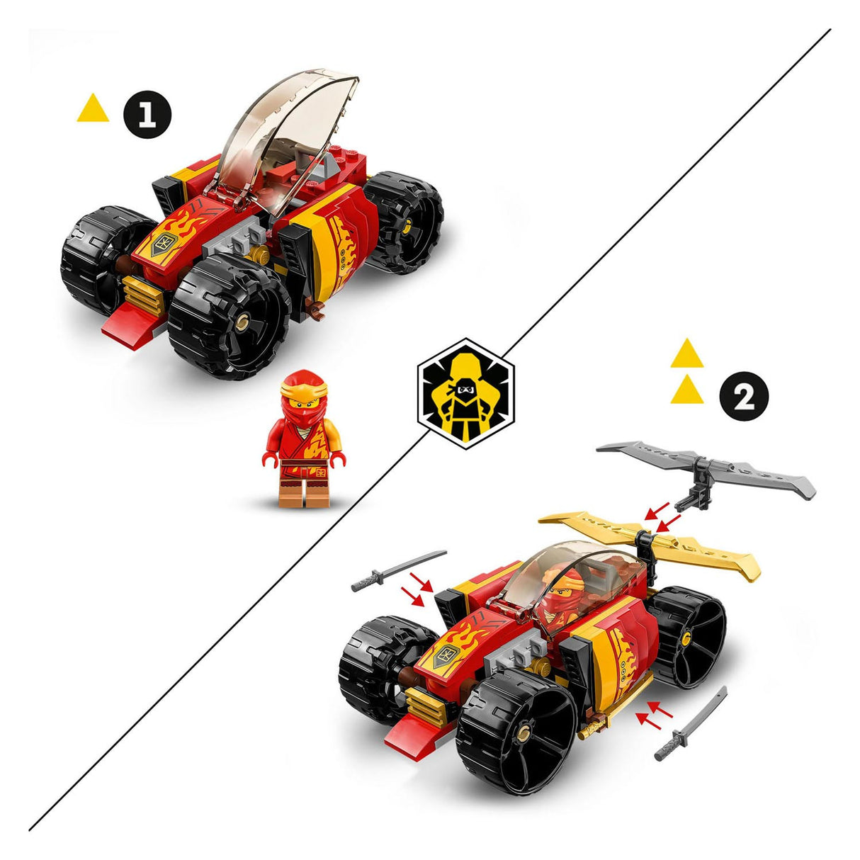 LEGO LEGO NINJAGO 71780 Ninja Racing Car Evo