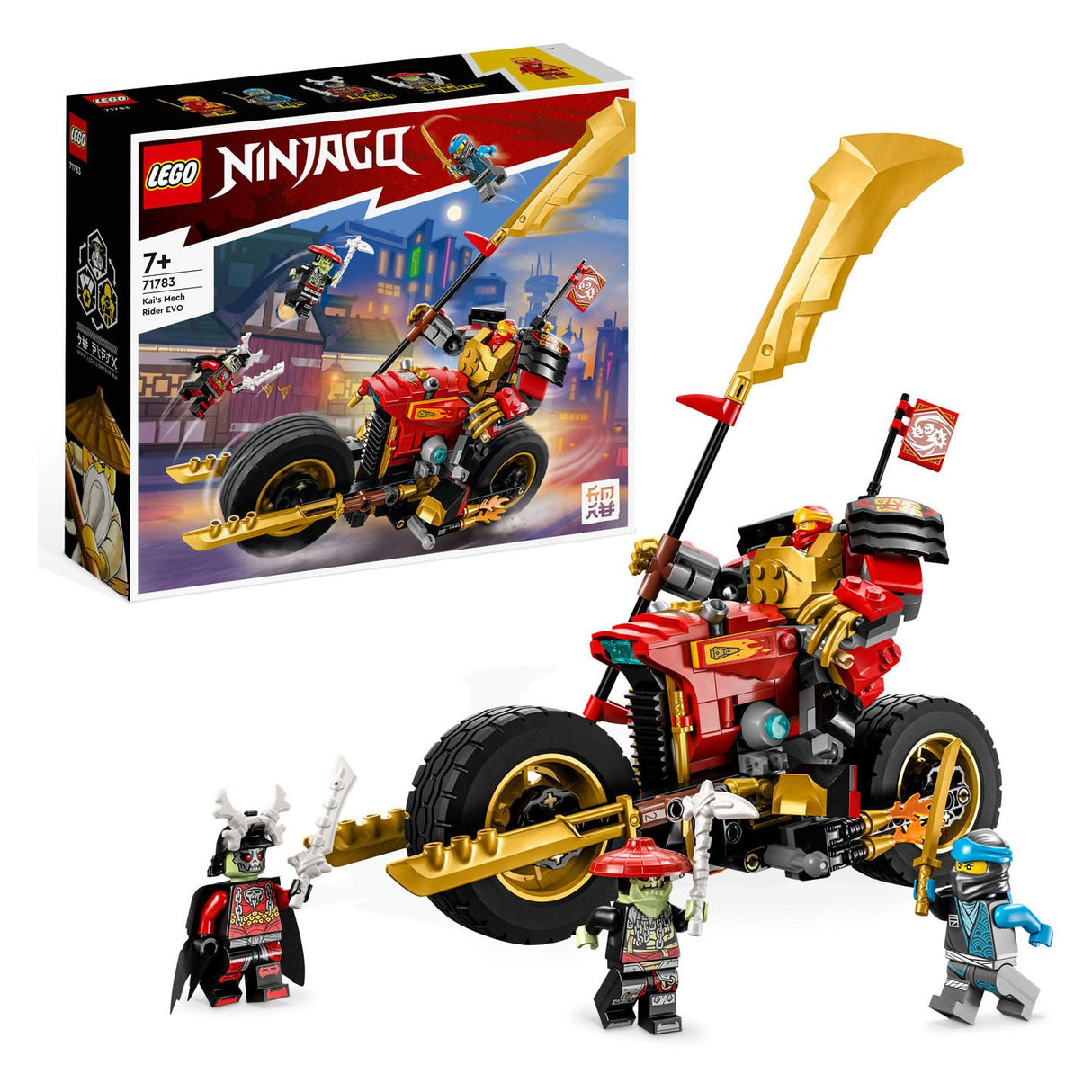 Lego lego ninjago 71783 kai's mech rider evo