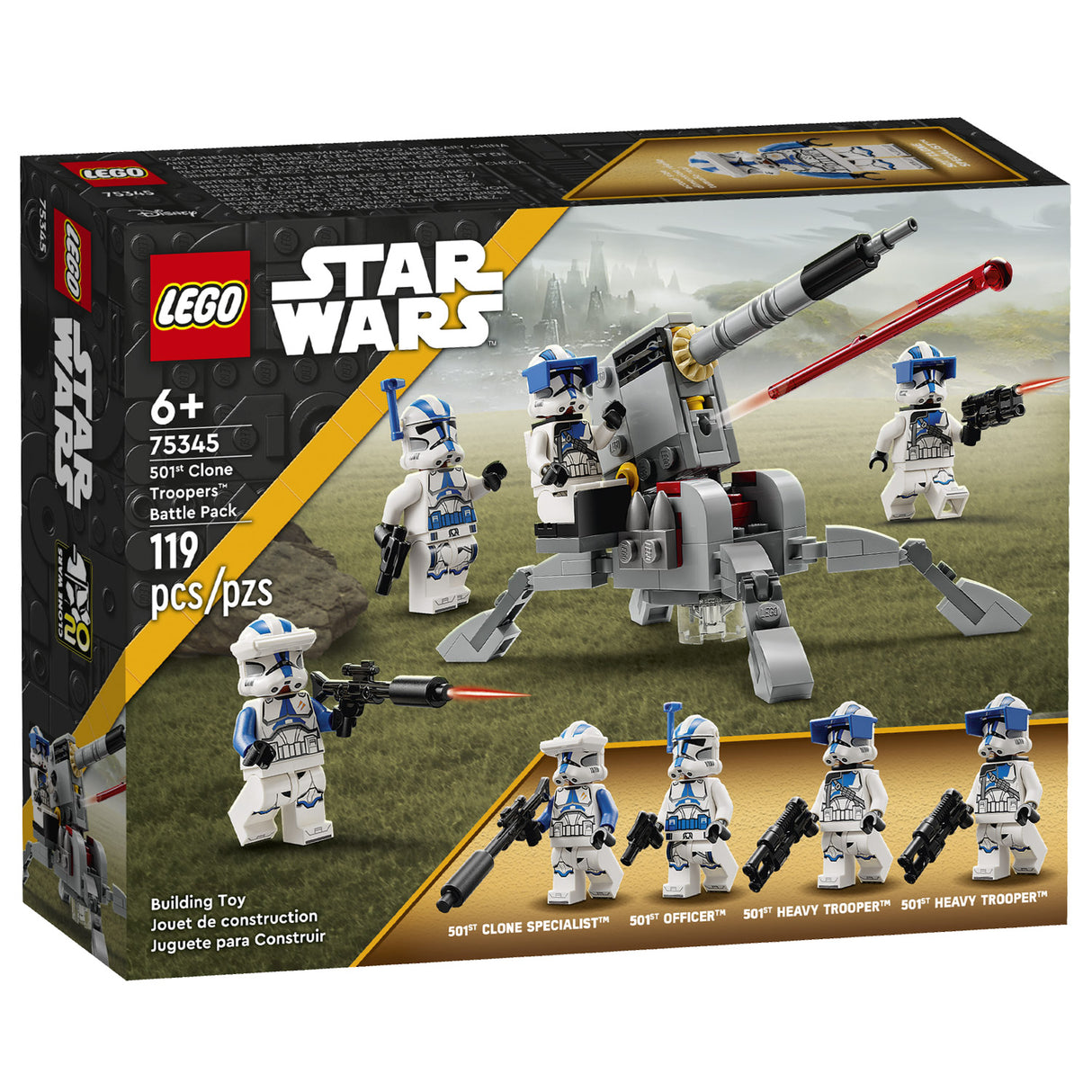 LEGO LEGO STAR WARS 75345 501ST Clone Troopers Battle Pack