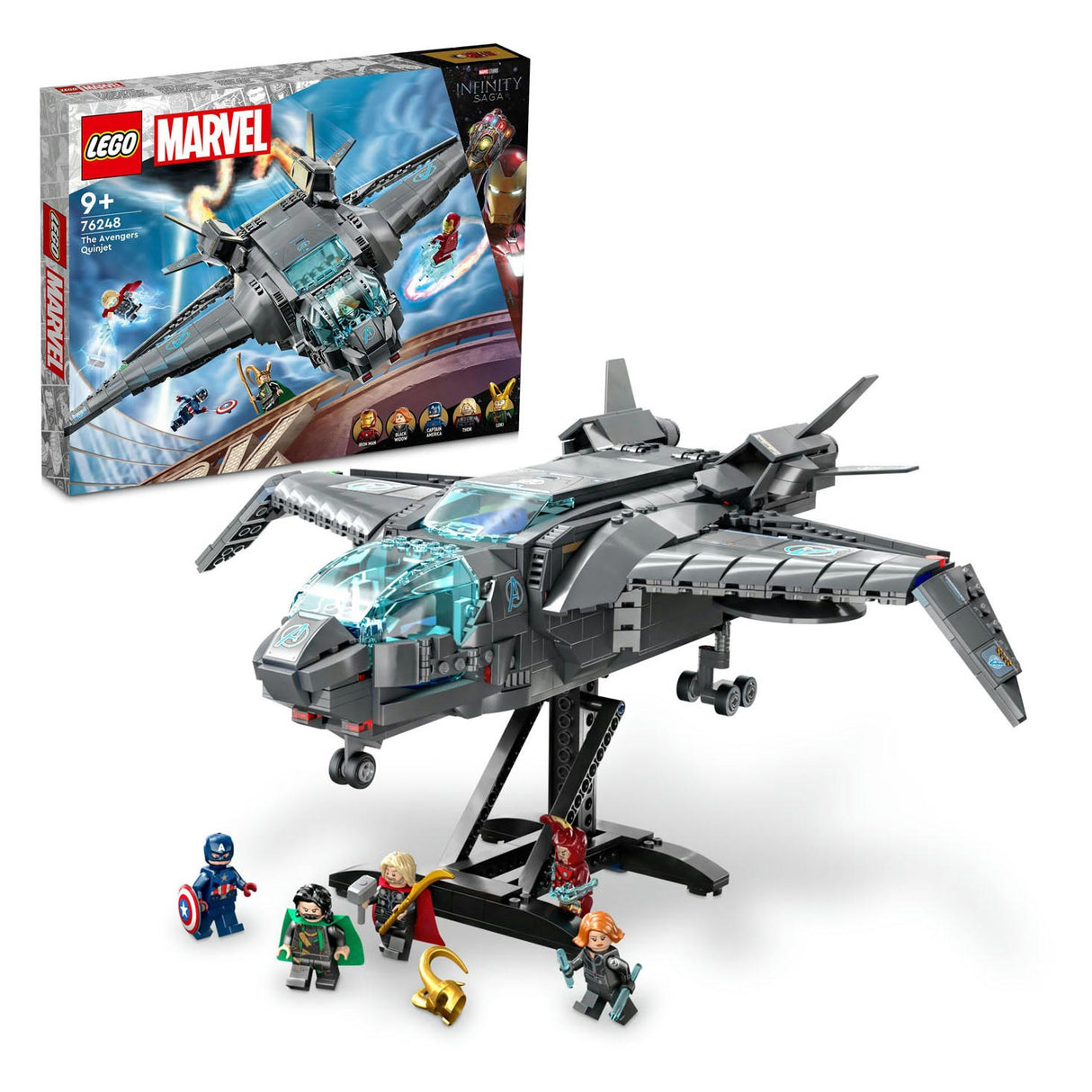 Lego Lego Avengers 76248 The Avengers Quinjet