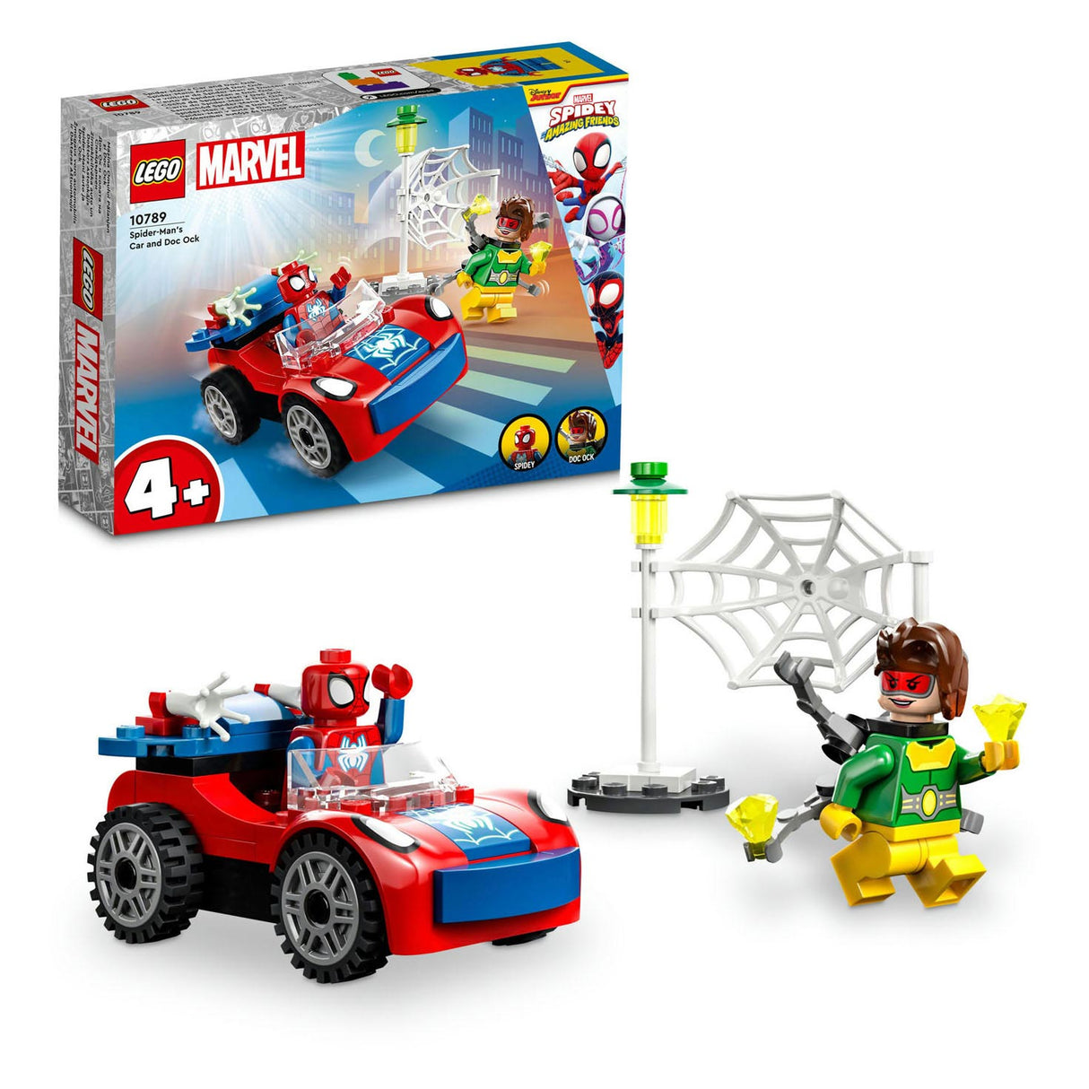 Lego lego 10789 spideys auto en doc ock