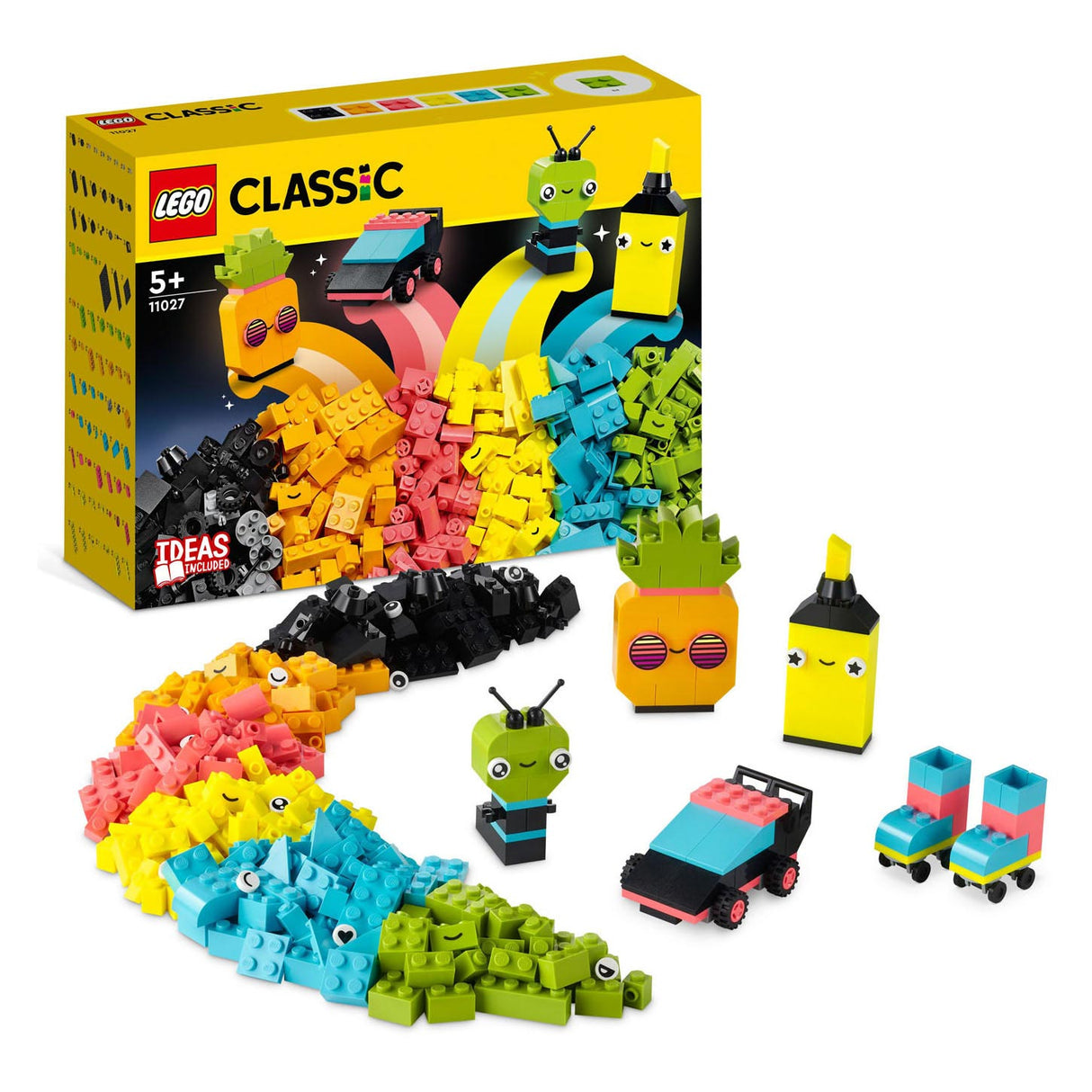 Lego lego 11027 creatief spelen met neon