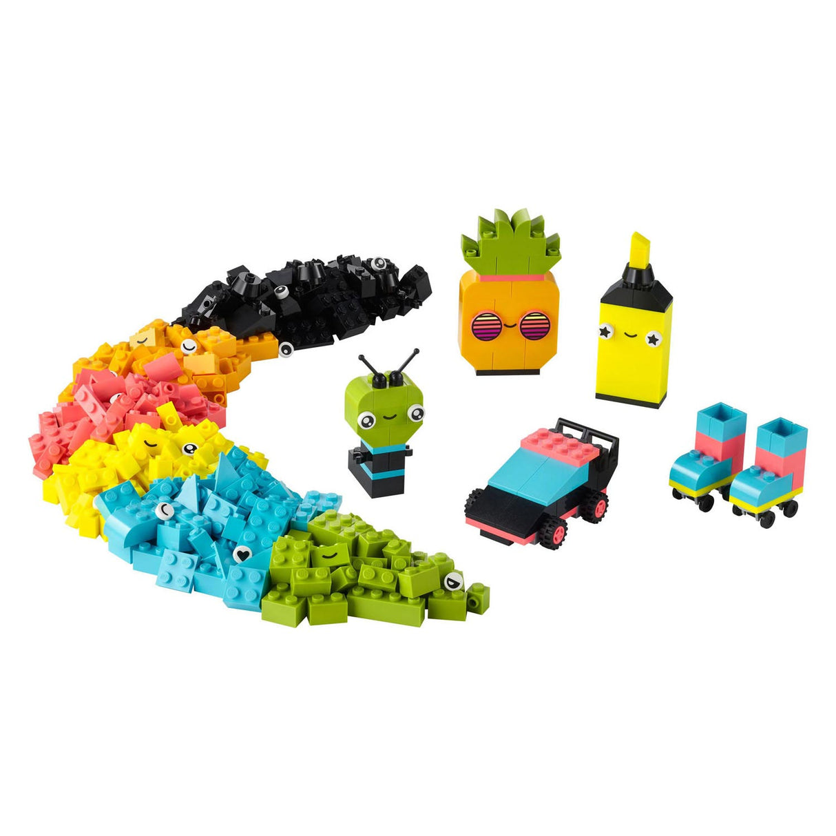 Lego lego 11027 creatief spelen met neon