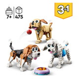 Lego Creator 31137 süße Hunde
