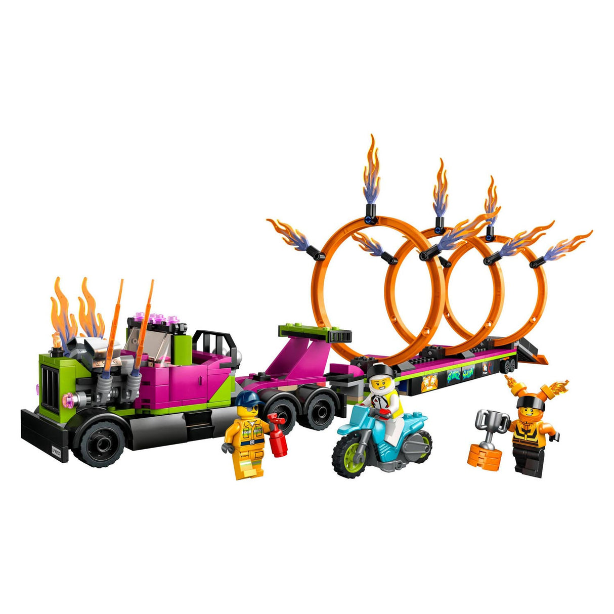 Lego Lego City 60357 Stunt Truck Ring of Fire Challenge