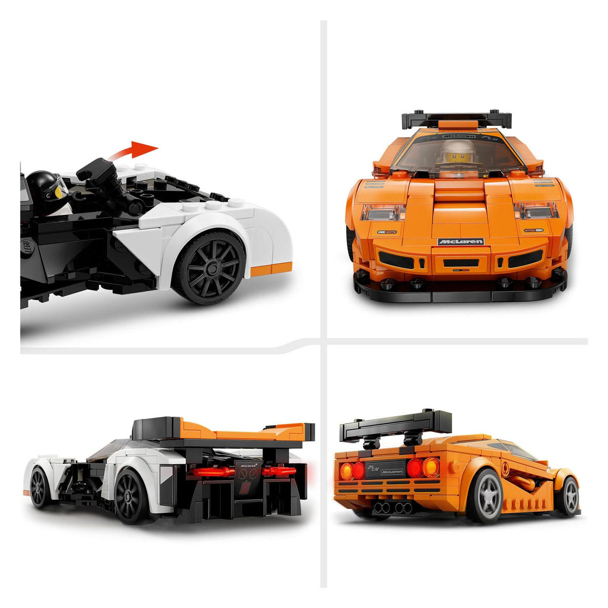 LEGO LEGO Speed ​​Champions 76918 McLaren Solus GT McLaren F1 LM