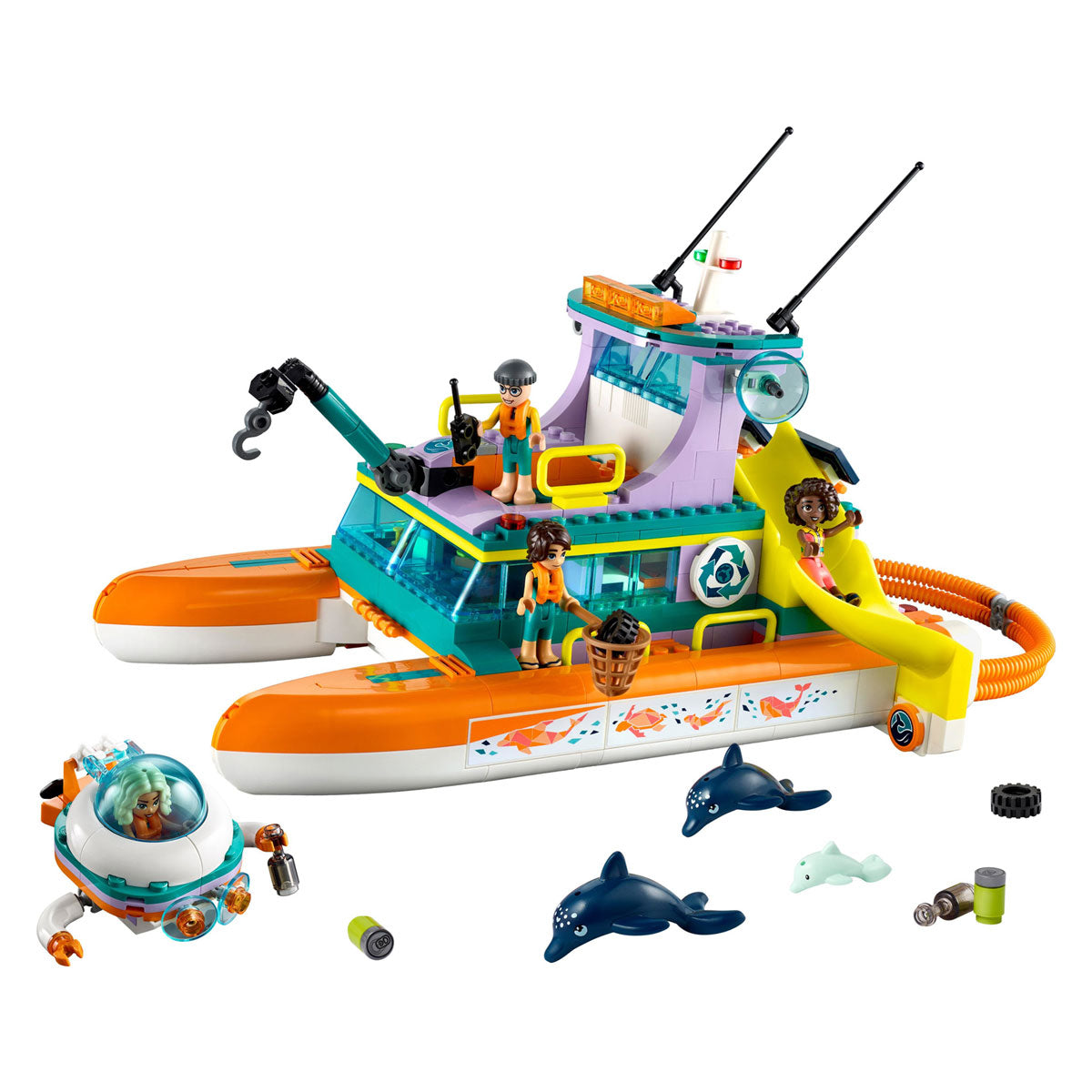 Lego Friends – Bauspielzeug Seenotrettungsboot (41734)
