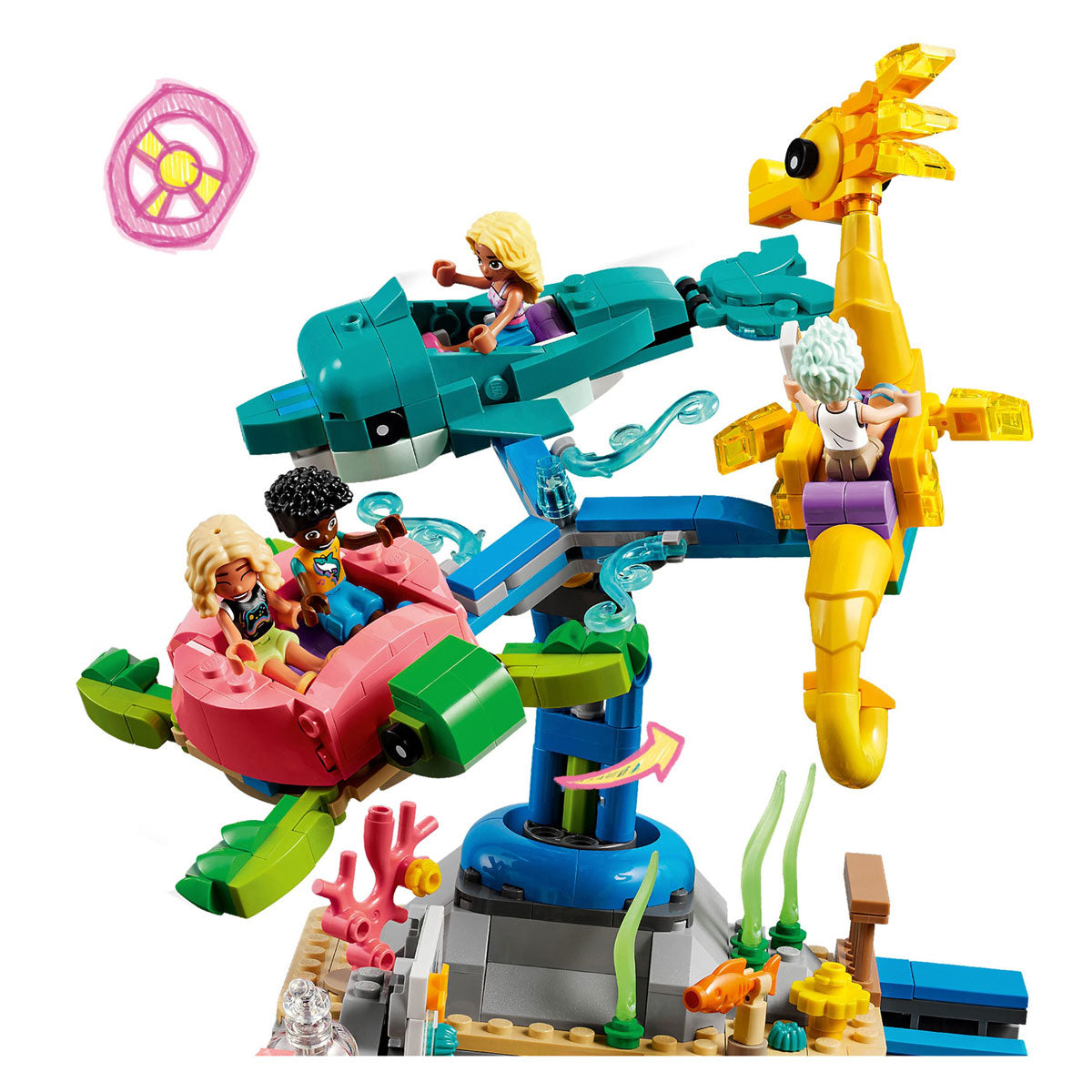 Lego Lego Friends 41737 Beach Amusement Park