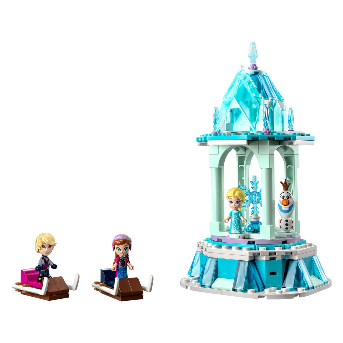 Lego Lego Princess 43218 The magical merry -go -round of Anna and Elsa