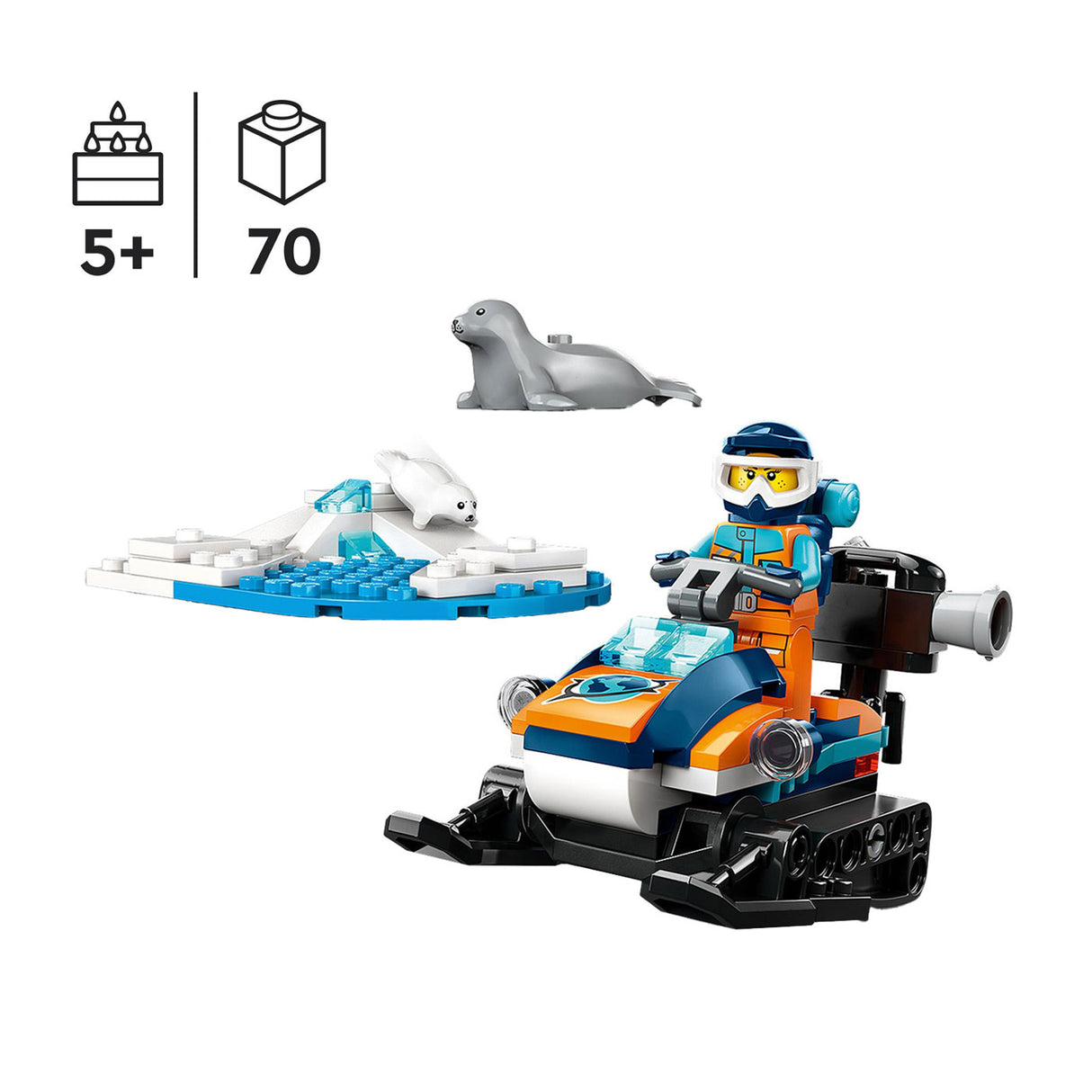 LEGO LEGO CITY 60376 SNOWLEMILE FOR POLAR REFARCE