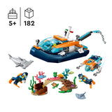 LEGO LEGO CITY 60377 reconnaissance diving boat