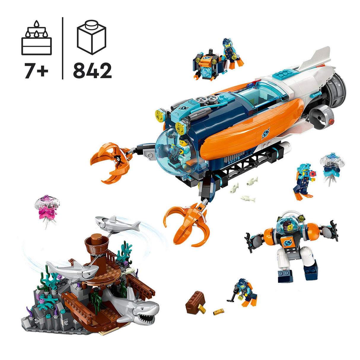 LEGO LEGO CITY 60379 Send inn for Deep Sea Research