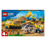 Lego City 60391 KiepWagen, Bouwtruck und Abbruchkran
