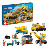 Lego Lego City 60391 Kip Truck, Construction Truck og Demolition Crane