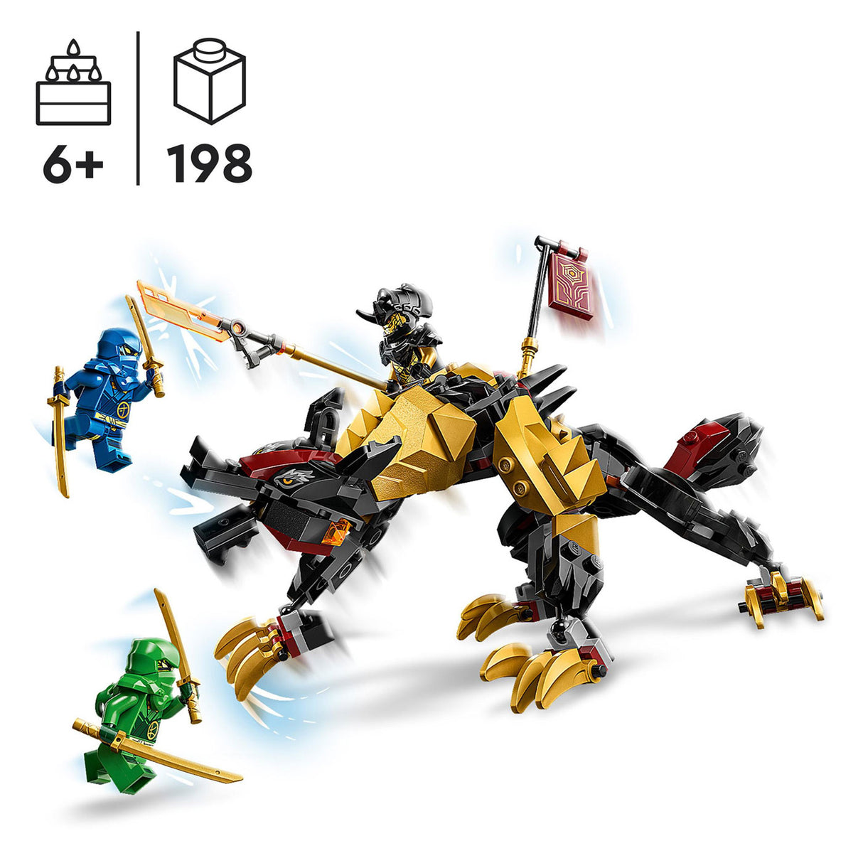 Lego lego ninjago 71790 imperium drakenjagerhond