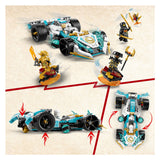 Lego LEGO Ninjago 71791 Zane’s Drakenkracht Spinjitzu Racewagen