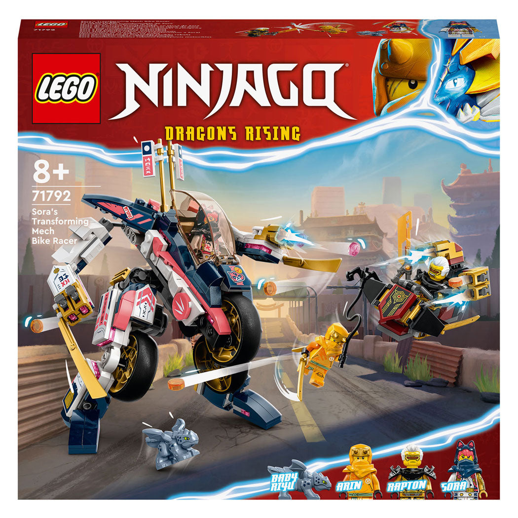 Lego LEGO Ninjago 71792 Sora’s Transformerende Mecharacemotor