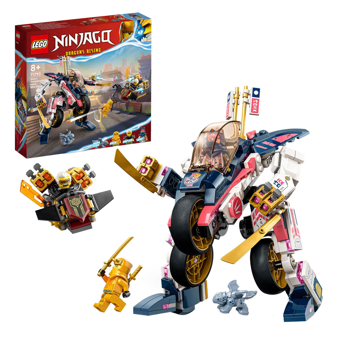 LEGO LEGO NINJAGO 71792 Motore di meccanismo di trasformazione di Sora