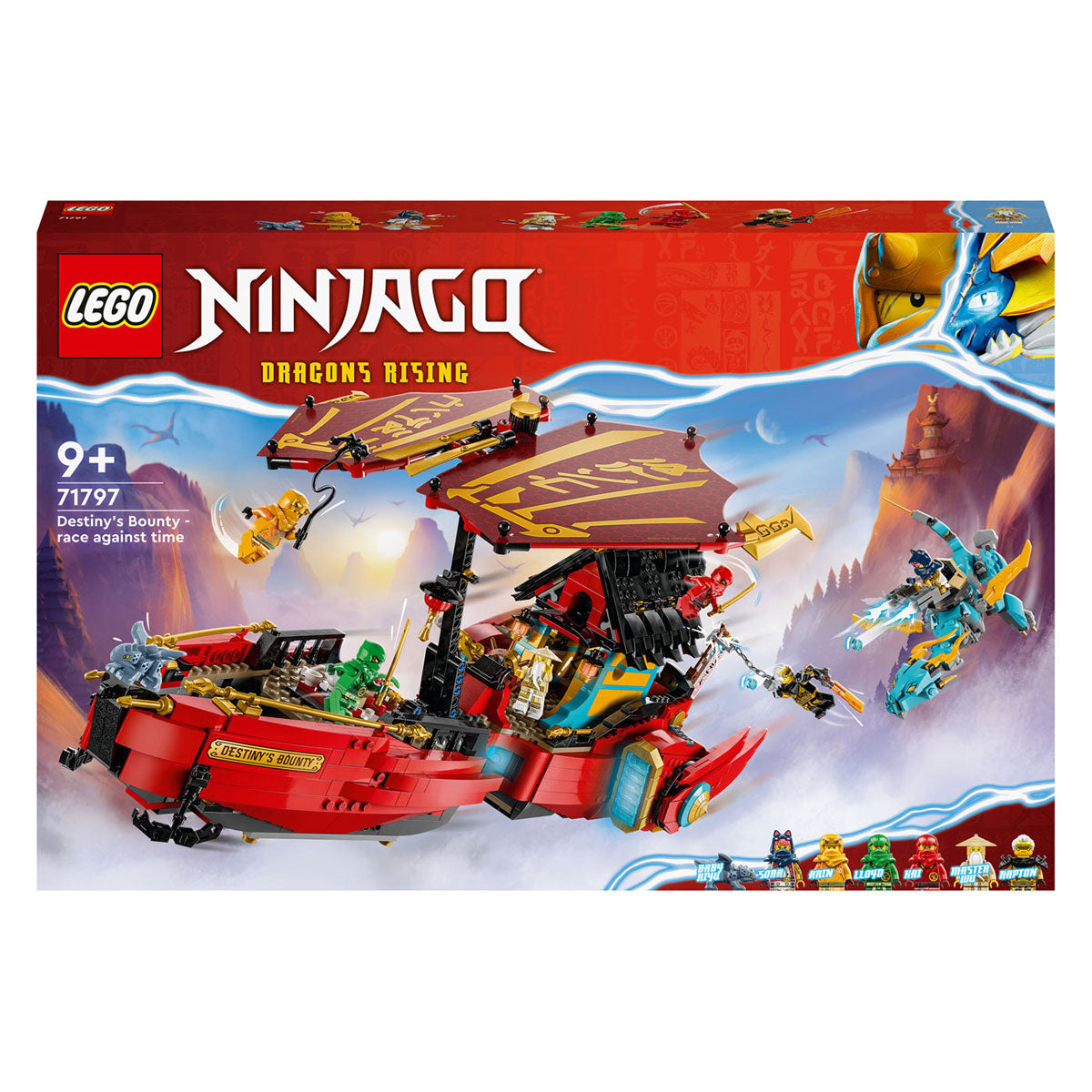 Lego LEGO Ninjago 71797 Destiny's Bounty - Race Tegen De Klok