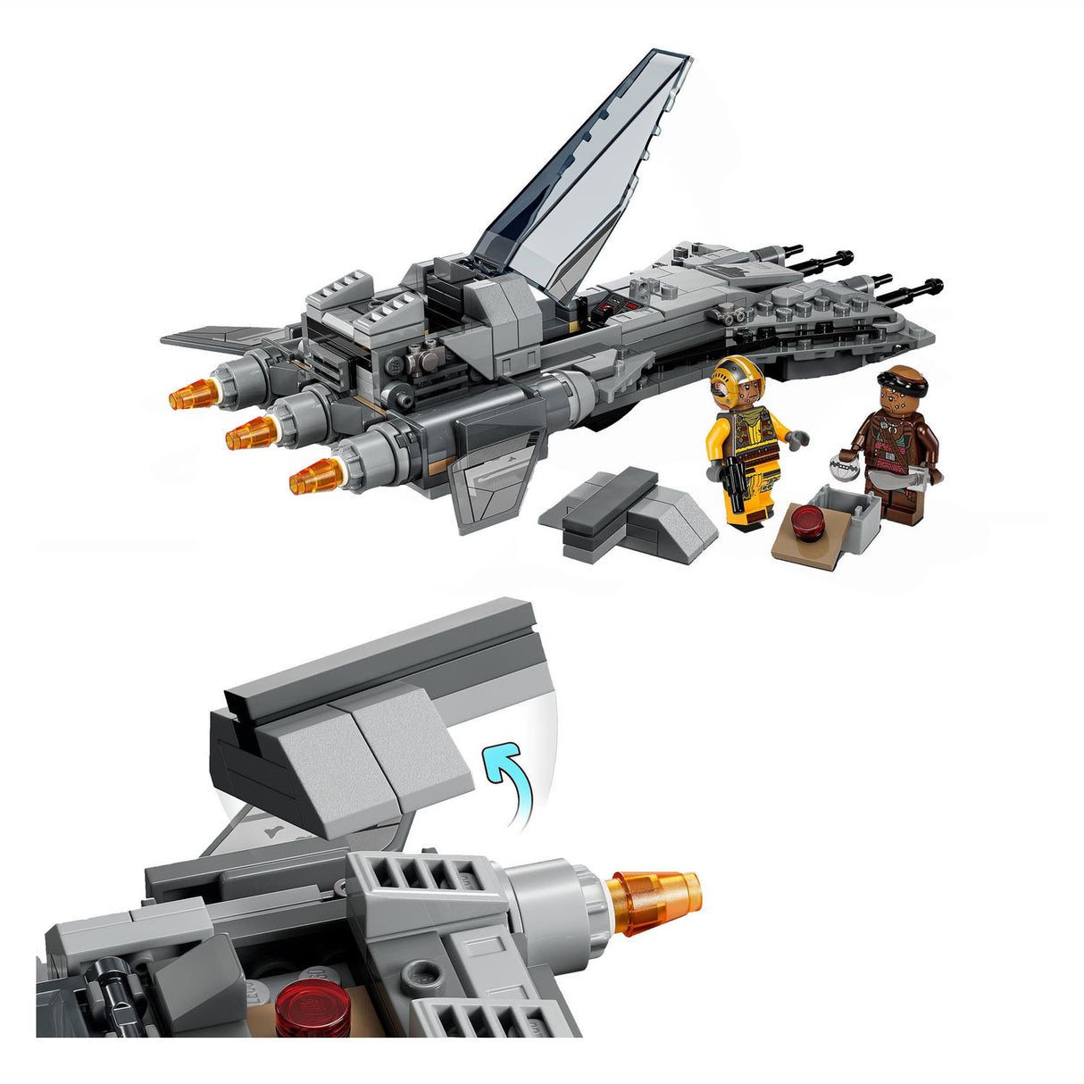 LEGO LEGO Star Wars 75346 Pirate Snub Fighter Mandalorian Kit