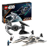 LEGO LEGO Star Wars 75348 Mandalorian Fang Fighter vs. Tie interceptor set