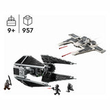 LEGO LEGO Star Wars 75348 Mandalorian Fang Fighter vs. Tie interceptor set