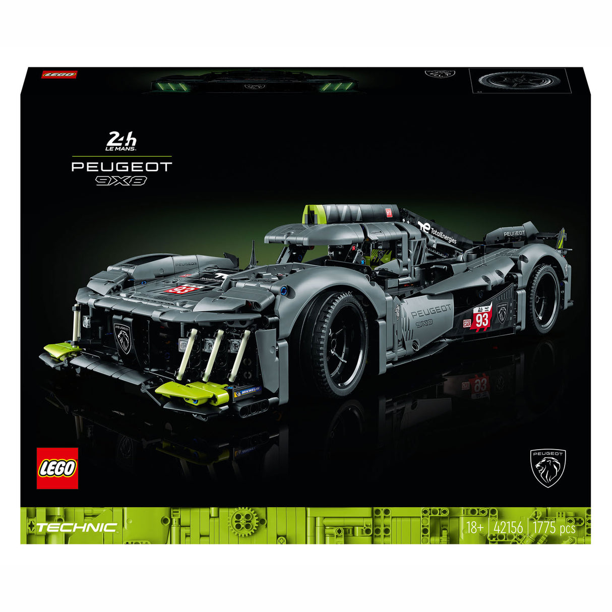 LEGO LEGO TECNIC 42156 9x8 24 Le Mans Hybrid Hypercar Auto