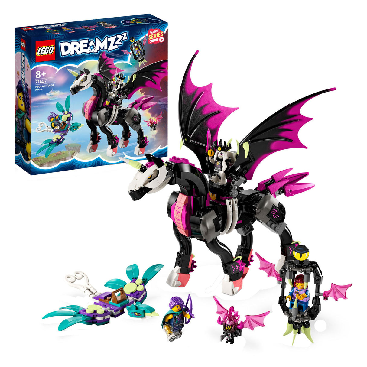 Lego dreamzzz 71457 pegasus het vliegende paard