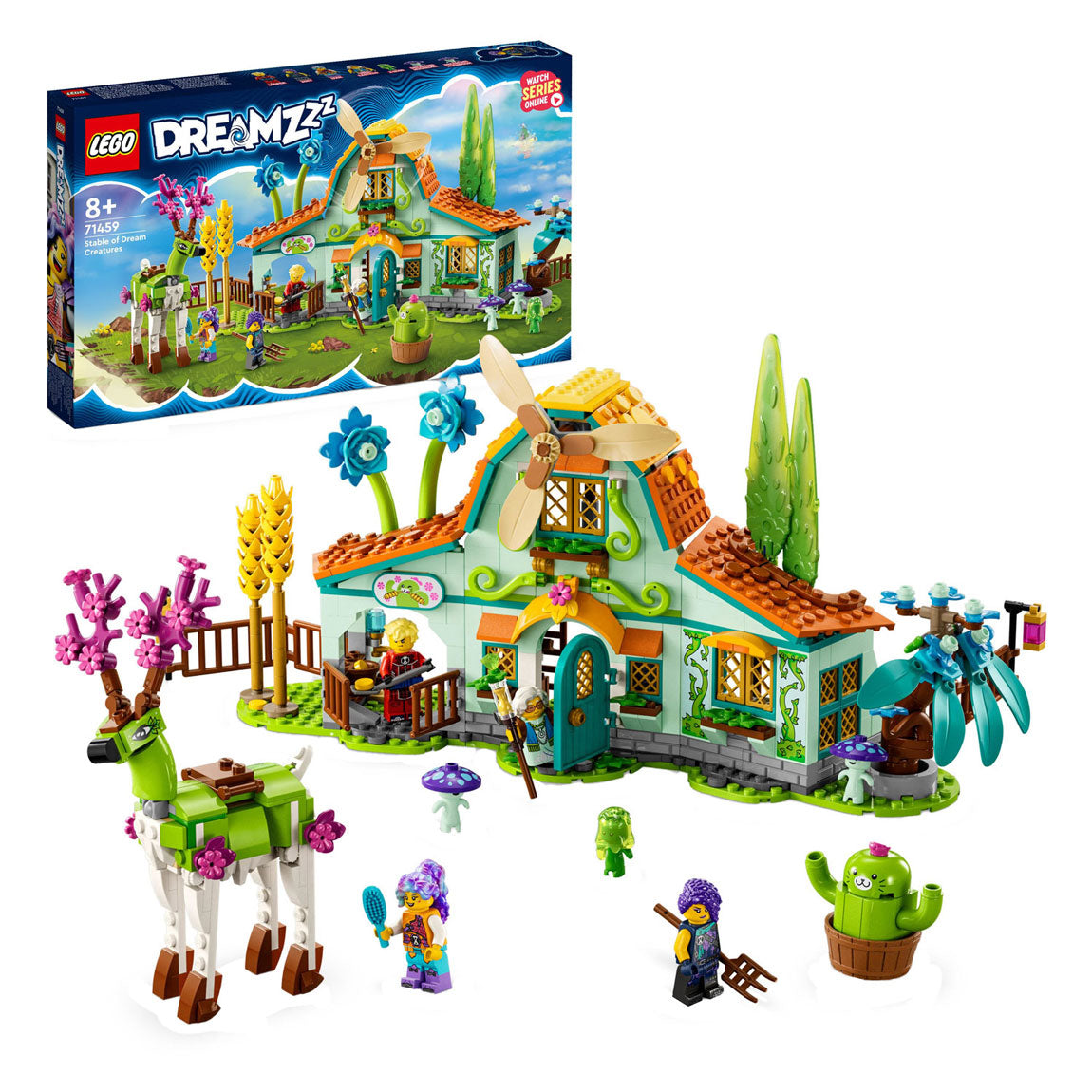 Lego dreamzzz 71459 stal met droomwezens