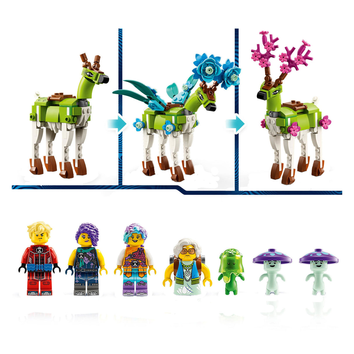 Lego dreamzzz 71459 stal met droomwezens