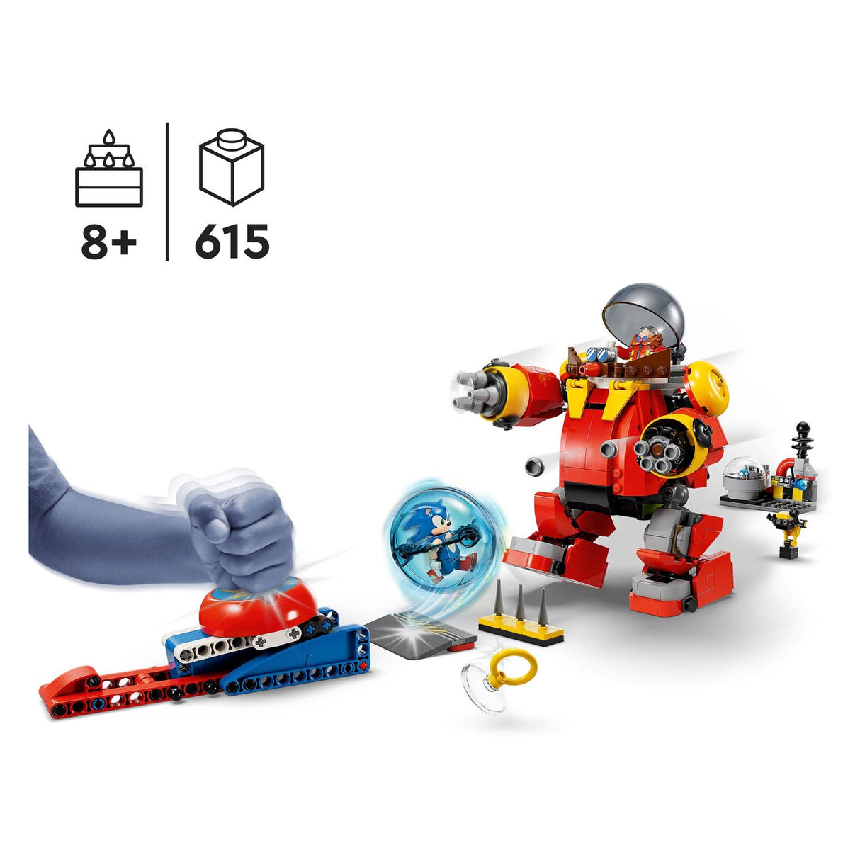 LEGO LEGO 76993 gegen Dr. Eggmans Elleurot