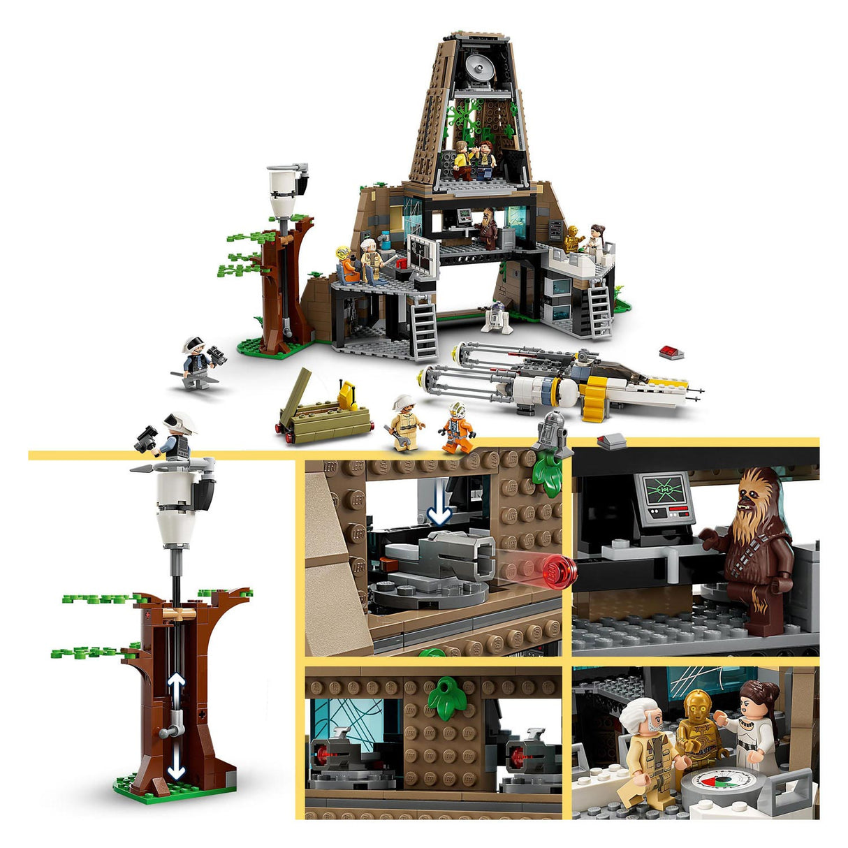 LEGO LEGO STAR WARS 5365 Rebelbase on Yavin 4