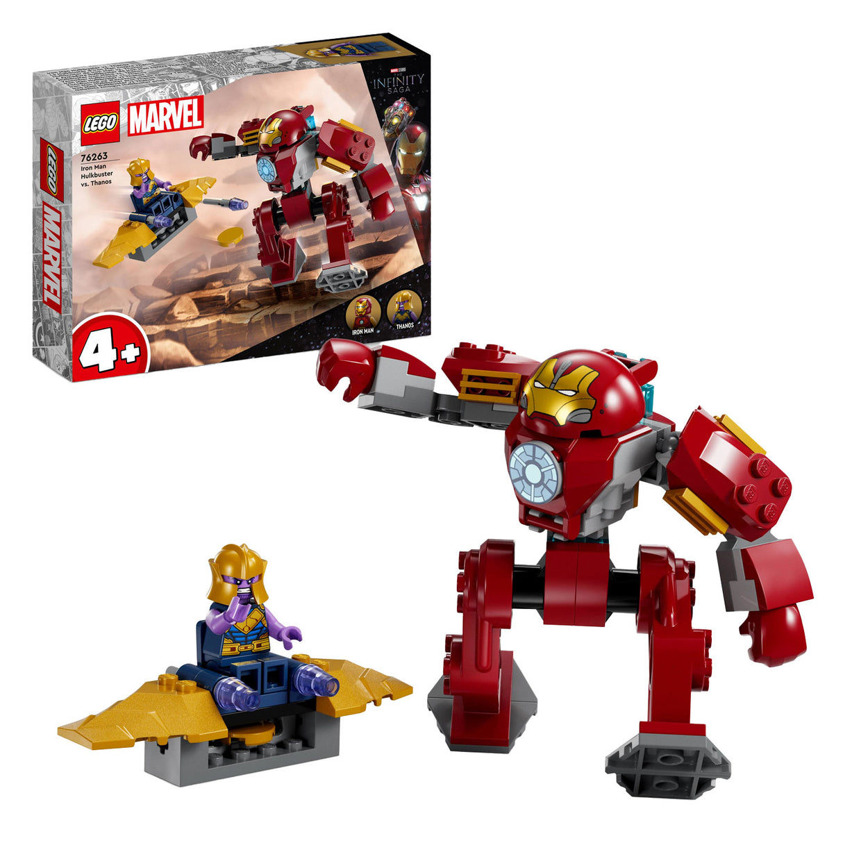 LEGO LEGO Super Heroes 76263 Iron Man Hulkbuster Vs.Thanos