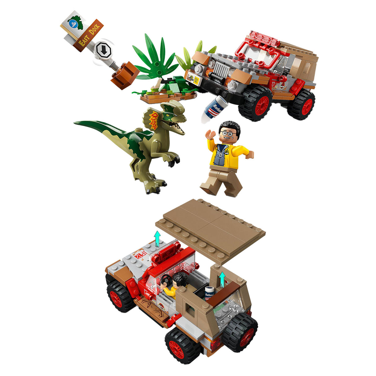 Lego Lego Jurassic Park 76958 Dilophosaurus bakhold